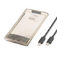 External Hard Drive Ewent ew7068 Transparent 2,5"