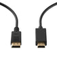 DisplayPort Cable Ewent EC1430 HDMI Black