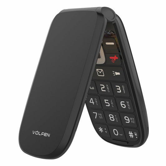 Mobile telephone for older adults Volfen ASTRO FLIP Black 48 MB 2,8" 4G