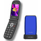Mobile telephone for older adults Volfen ASTRO FLIP 48 MB 2,8" Blue 4G