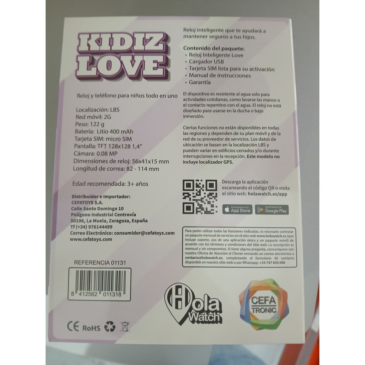 Kids' Smartwatch Cefatoys