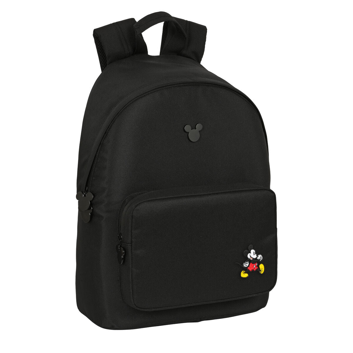 Laptop Backpack Mickey Mouse Black 31 x 41 x 16 cm