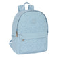 Laptop Backpack Mickey Mouse Clubhouse Teen Snow Blue 31 x 40 x 16 cm