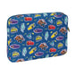 Laptop Cover Cars Racing Navy Blue 15,6'' 39,5 x 27,5 x 3,5 cm