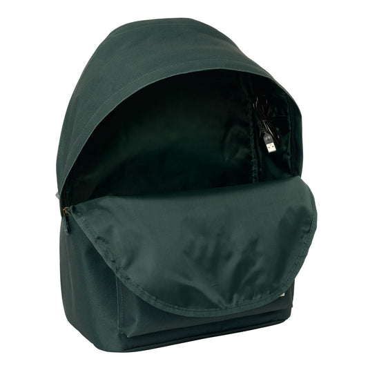 Laptop Backpack Harper & Neyer Dark green 31 x 44 x 18 cm