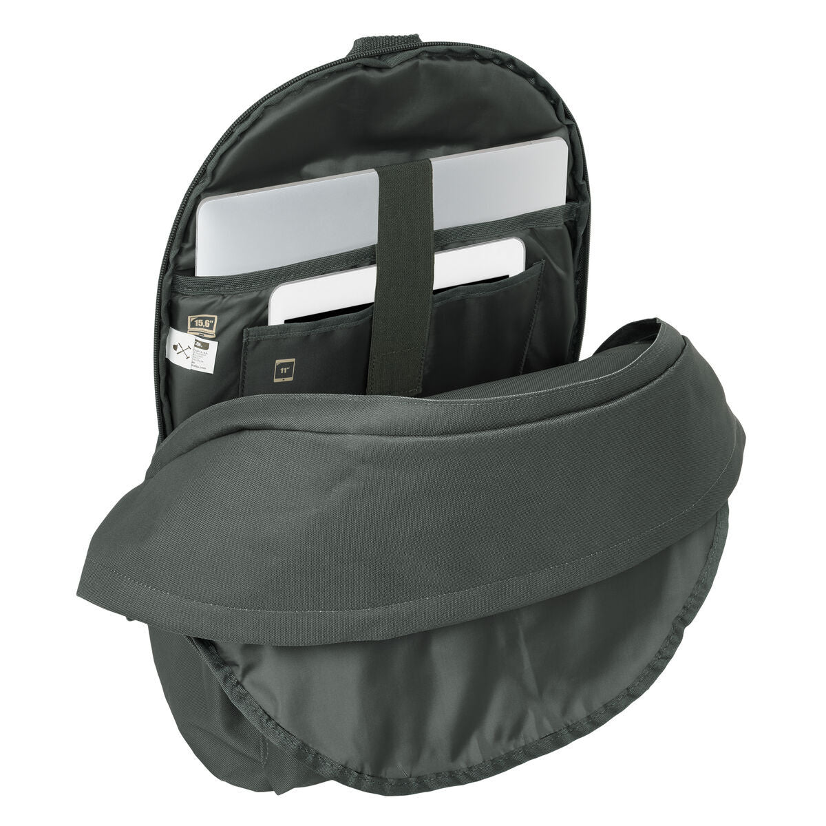 Laptop Backpack Harper & Neyer +usb harper & neyer Grey 31 x 44 x 18 cm