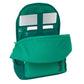 Rucksack for Laptop and Tablet with USB Output Real Betis Balompié Green
