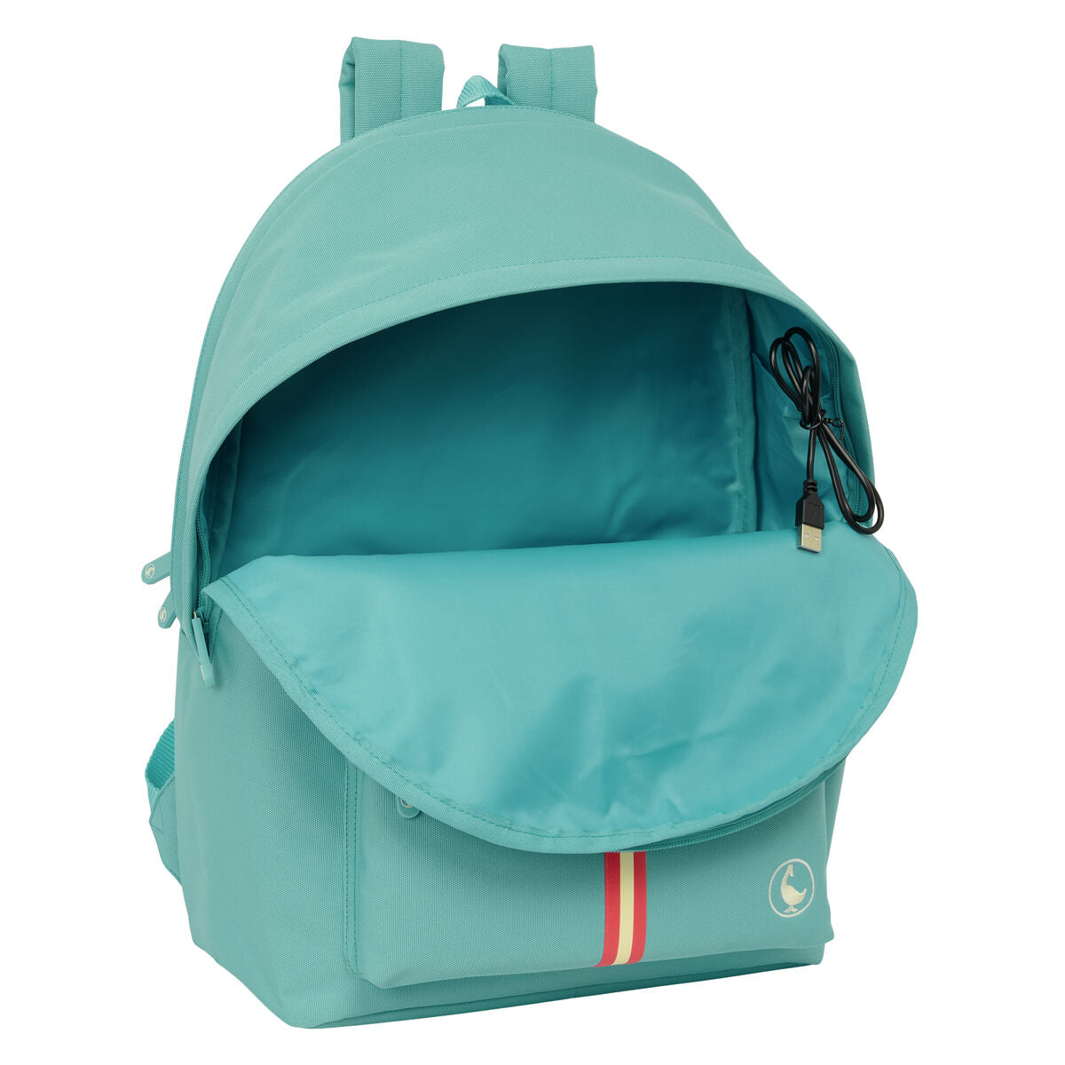 Rucksack for Laptop and Tablet with USB Output El Ganso Aquarelle Blue