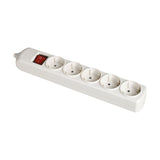 Power Socket - 5 sockets with Switch Solera 8005il