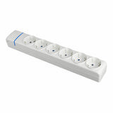 6-socket plugboard without power switch Solera 8006p 250 V 16 A