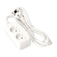 2-socket plugboard without power switch EDM 41015 Schuko (1,5 m)
