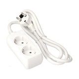 2-socket plugboard without power switch EDM 41015 Schuko (1,5 m)