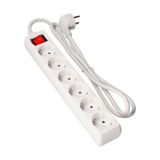 Power Socket - 6 Sockets with Switch EDM 41046 Schuko (3 m)