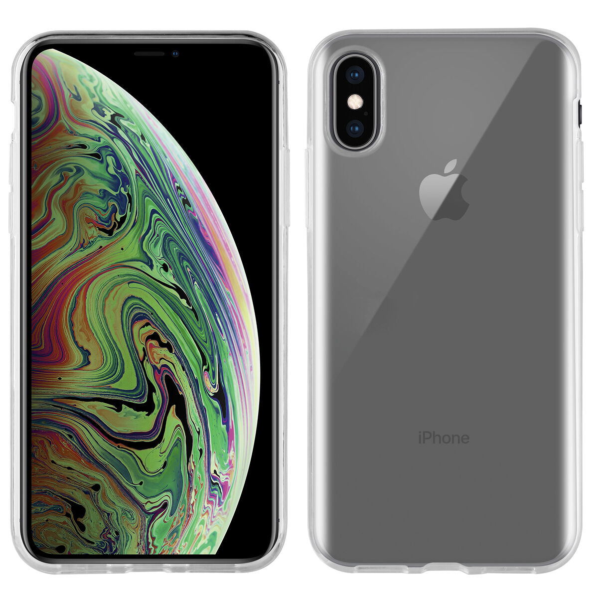 Mobile cover Muvit for Change iPhone X/XS Transparent