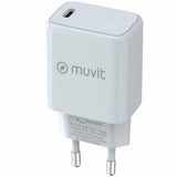 Wall Charger Muvit MCACC0014 White 30 W