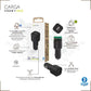 Car Charger Muvit for Change Black