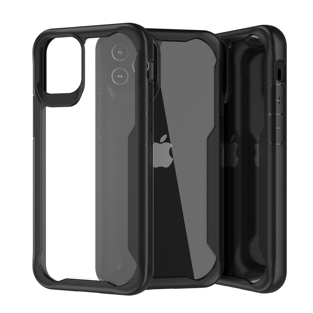 Mobile cover Muvit for Change iPhone 12/12 Pro Black