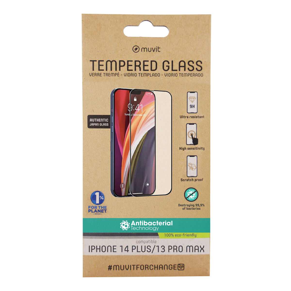 Mobile Screen Protector Muvit for Change