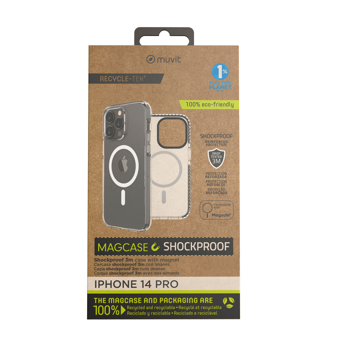 Mobile cover Muvit for Change iPhone 14 Pro Magnetic
