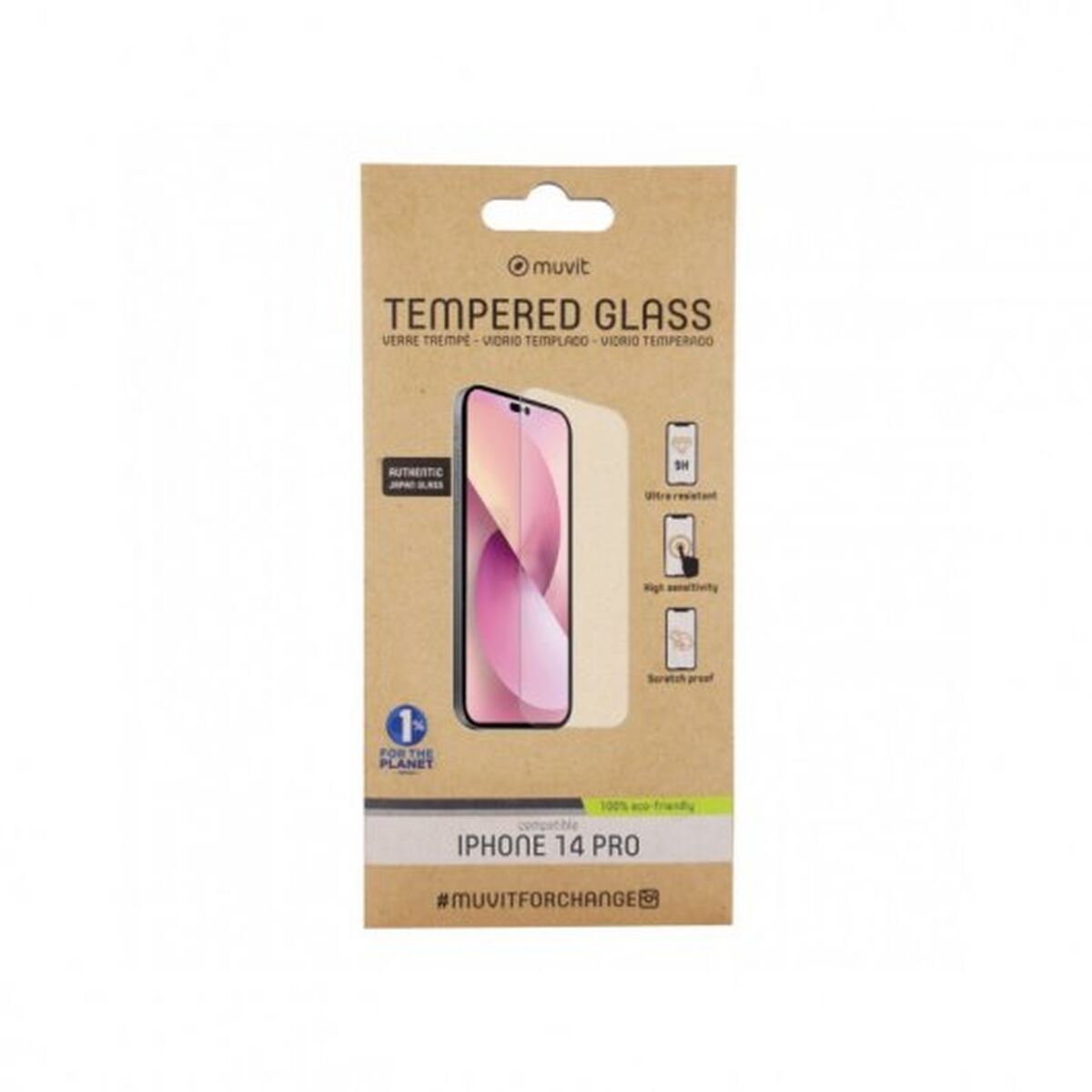 Screen Protector Muvit iPhone 14 Pro