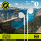 Headphones Muvit for Change E58 White