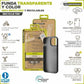 Mobile cover Muvit iPhone 15 Pro Max Clear