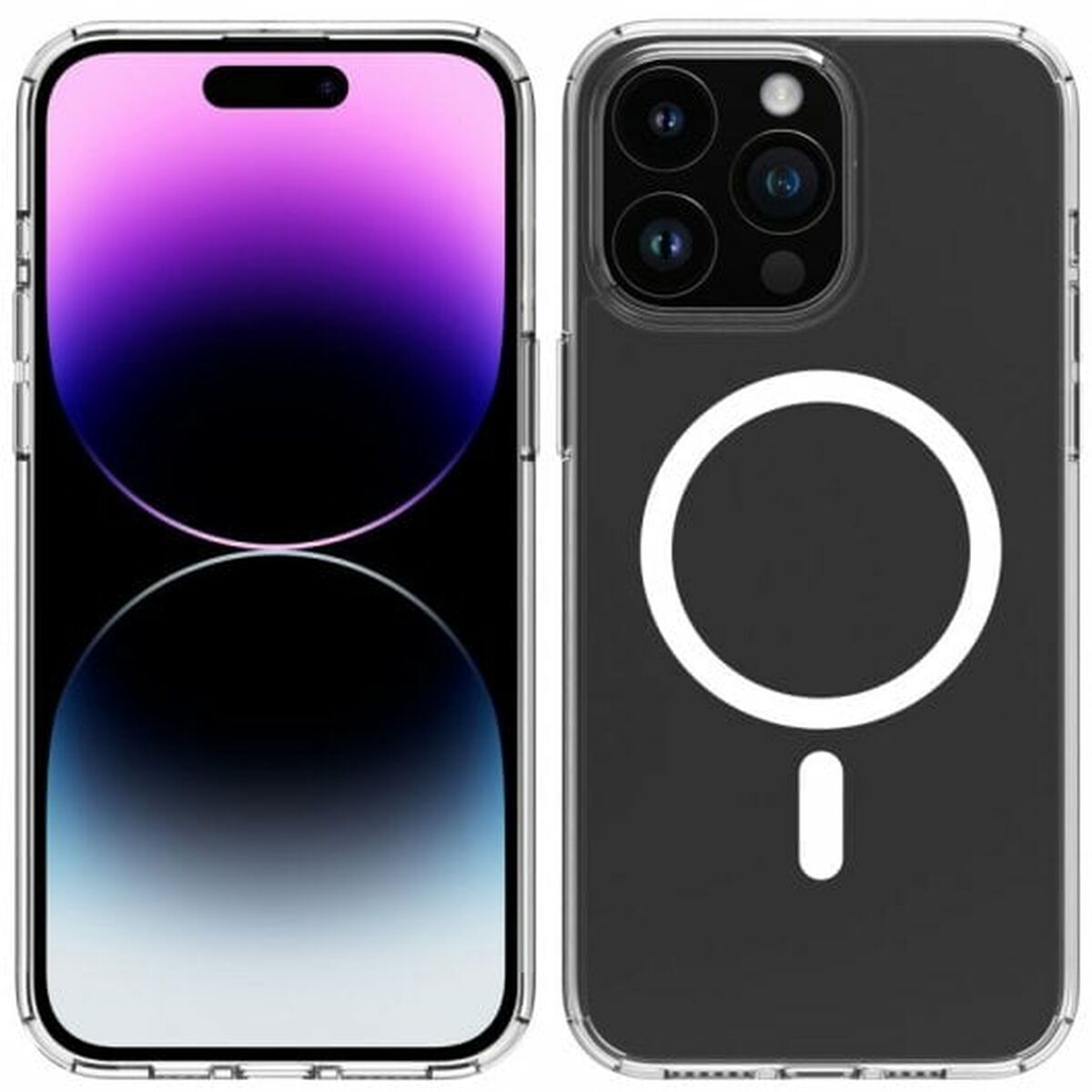 Mobile cover Muvit iPhone 15 Plus Clear iPhone 15 Plus