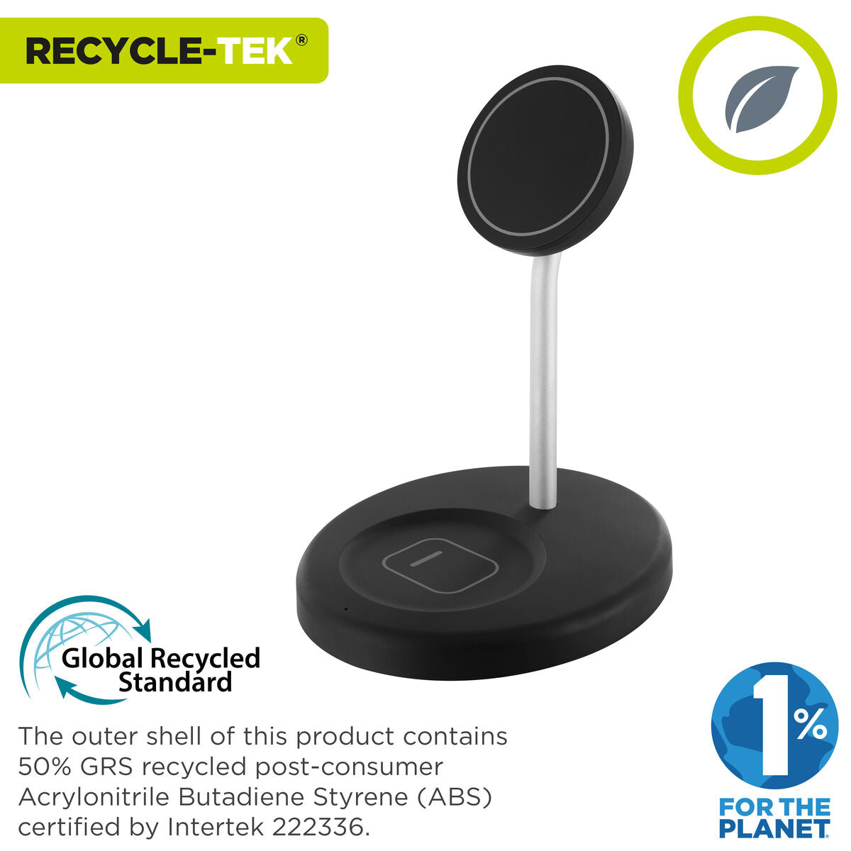 Cordless Charger Muvit for Change APH-WC109 Black