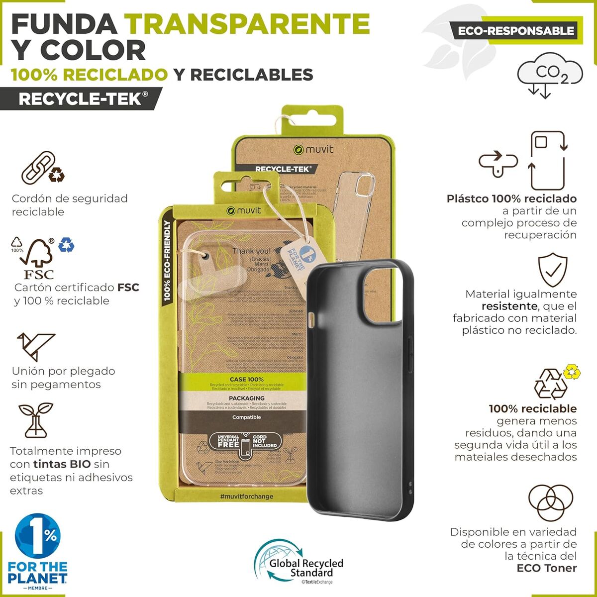 Mobile cover Muvit