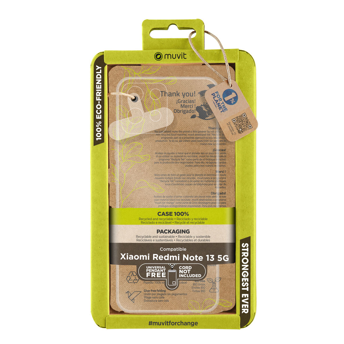 Mobile cover Muvit for Change Redmi Note 13 5G