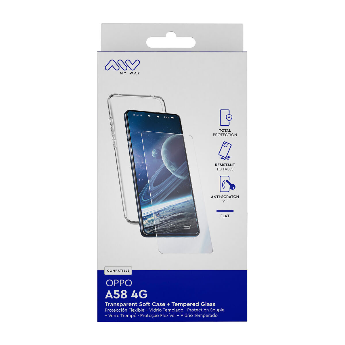 Mobile Case and Protector Myway A58 4G Oppo A57s