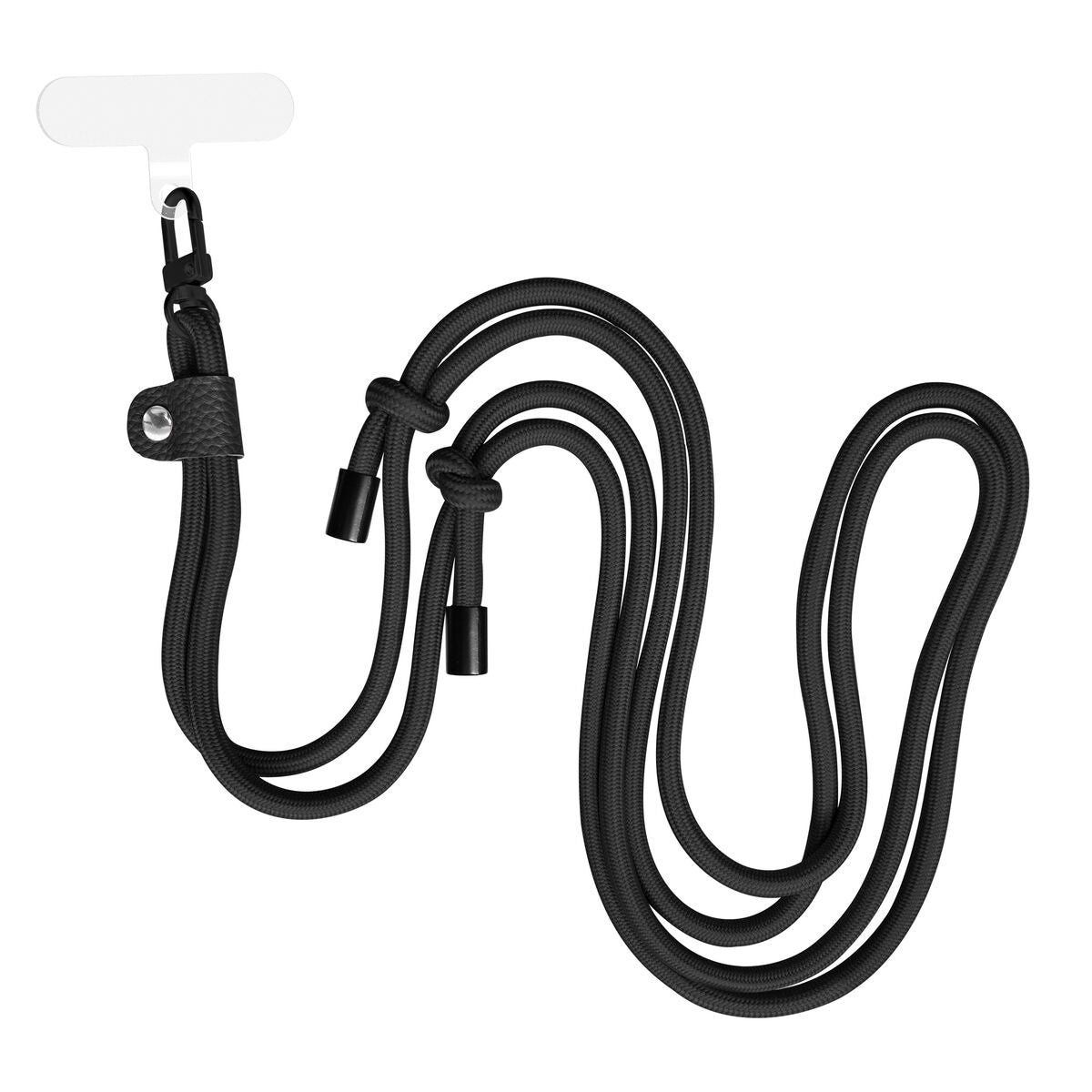 Mobile Phone Lanyard Muvit for Change Black