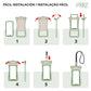 Waterproof case Myway Floating Black Universal 7,2" (7")