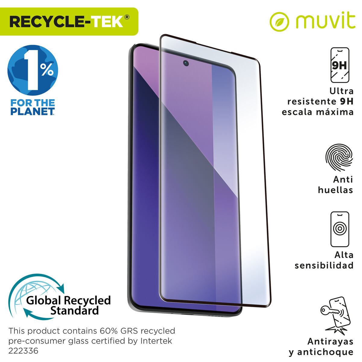 Mobile Screen Protector Muvit for Change Redmi Note 13 Pro+ 5G