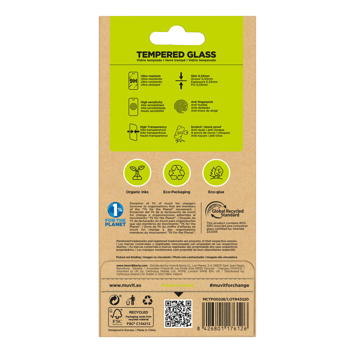Mobile Screen Protector Muvit for Change Redmi Note 13 Pro+ 5G