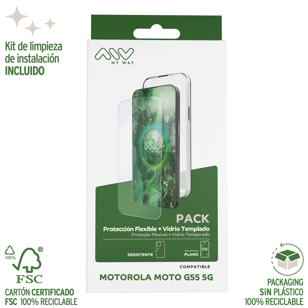 Mobile Case and Protector Myway Moto G55 5G Motorola