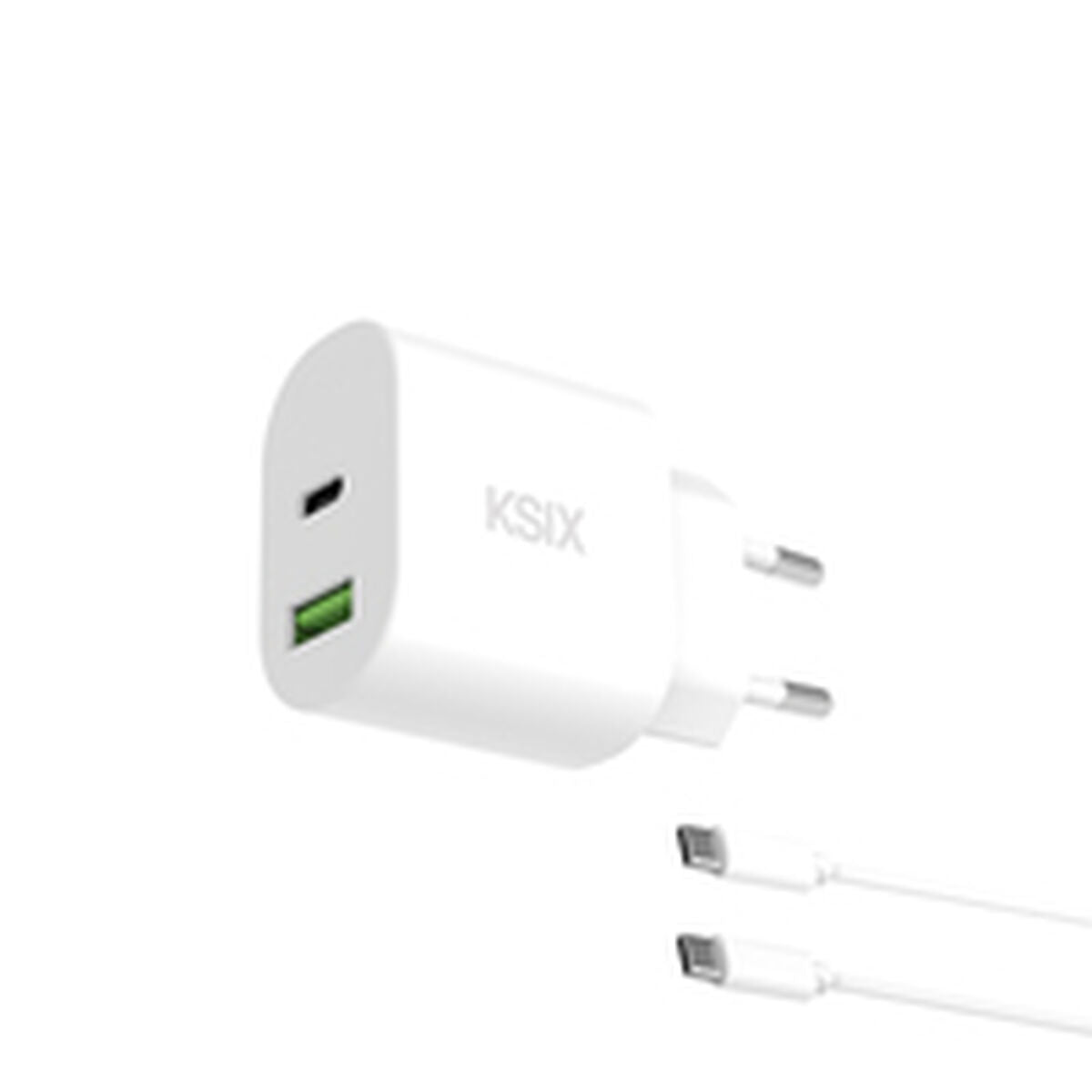 Wall Charger KSIX White 30 W