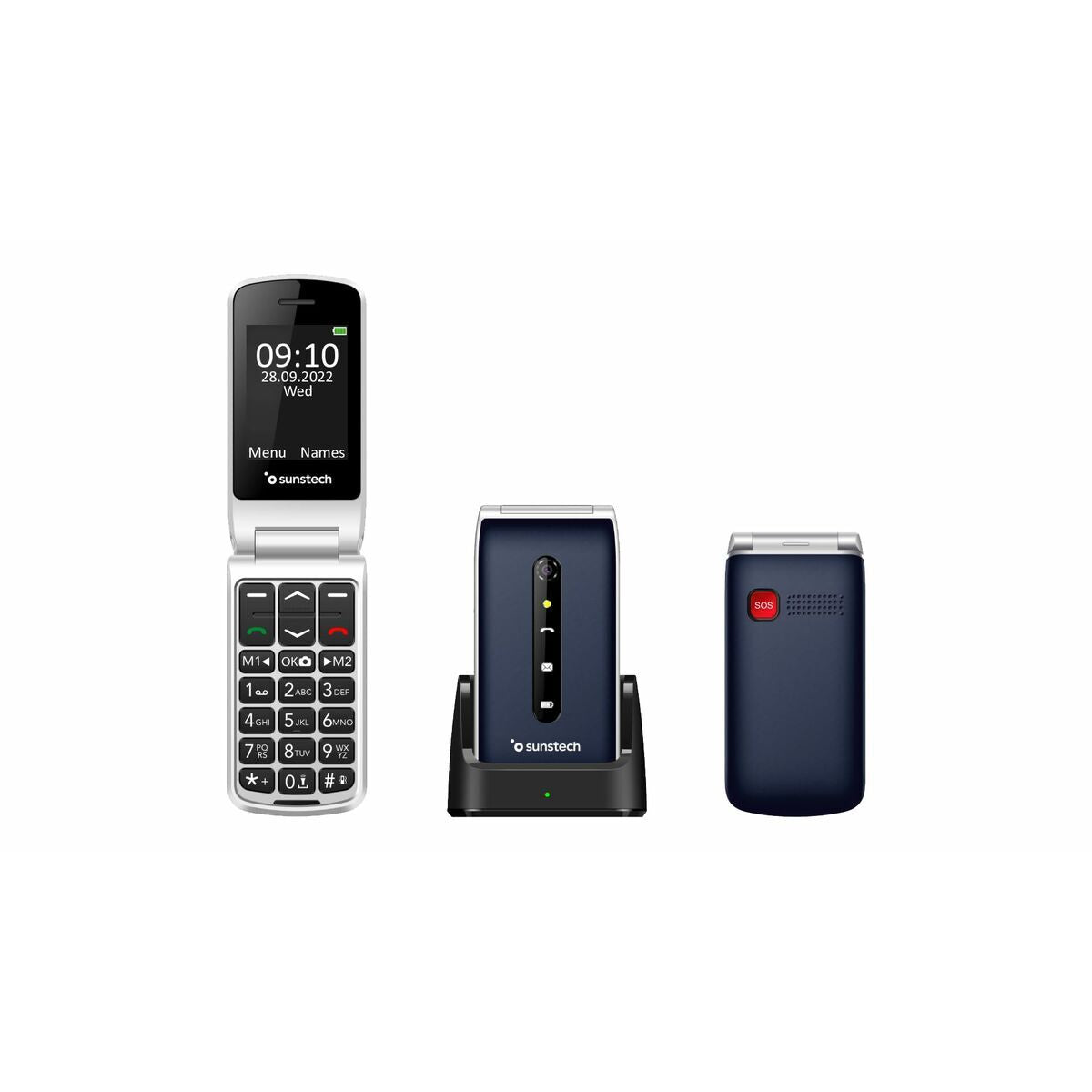 Mobile phone Sunstech CELT18BL Blue 2.4"