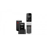 Mobile telephone for older adults Sunstech CELT23BK Black 128 GB 2.4"