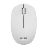 Optical Wireless Mouse Nilox Black Grey 1000 dpi
