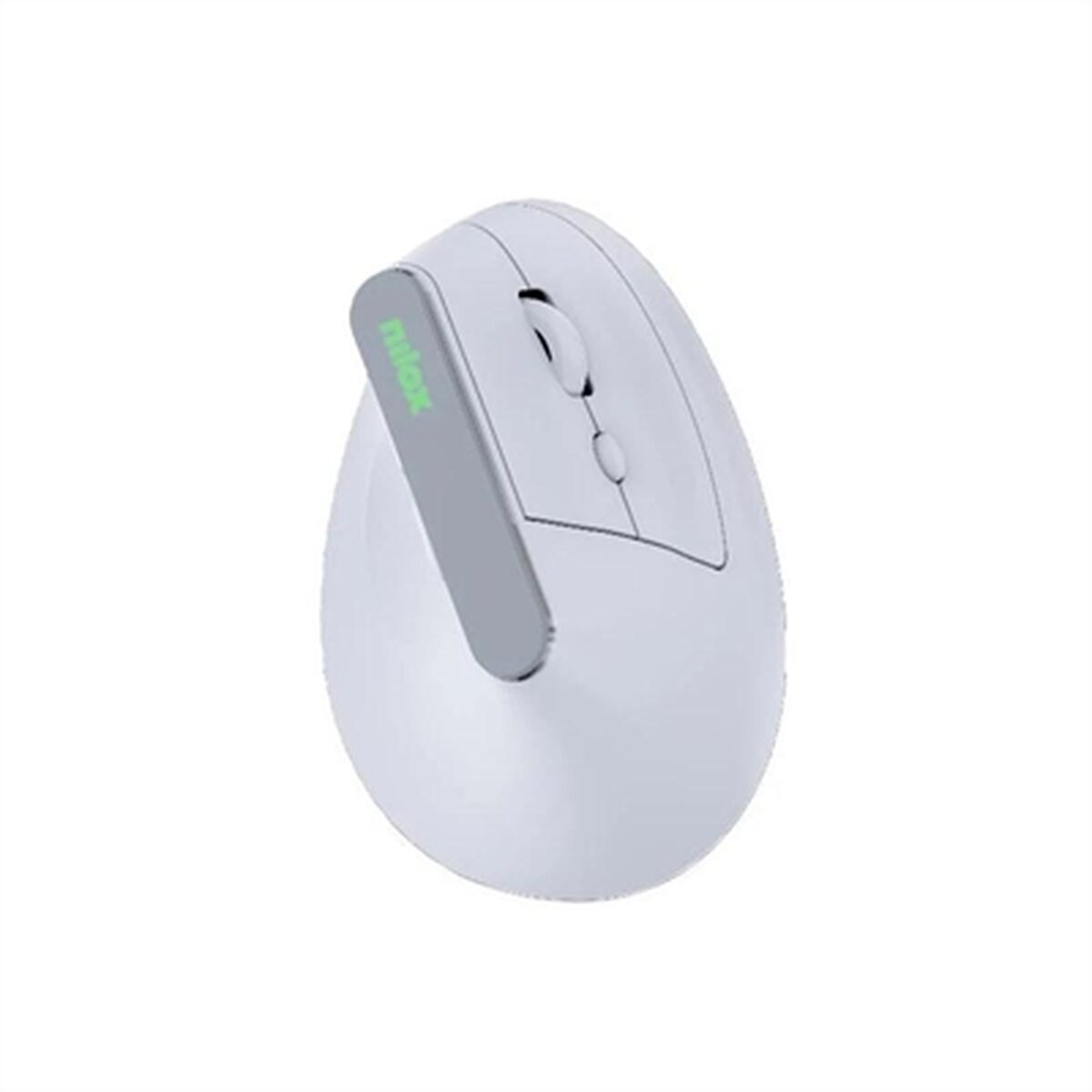 Mouse Nilox Wir Vertical Rec. Silen 1600DPI White 1600 dpi