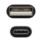 USB A to USB C Cable NANOCABLE 10.01.210 Black