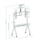 TV Mount TooQ FS20208M-B 55" 100" 120 kg