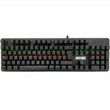 Keyboard with Gaming Mouse Woxter GM26-075 Black