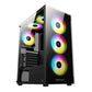 ATX Semi-tower Box KEEP OUT XC-210 GLASS Black