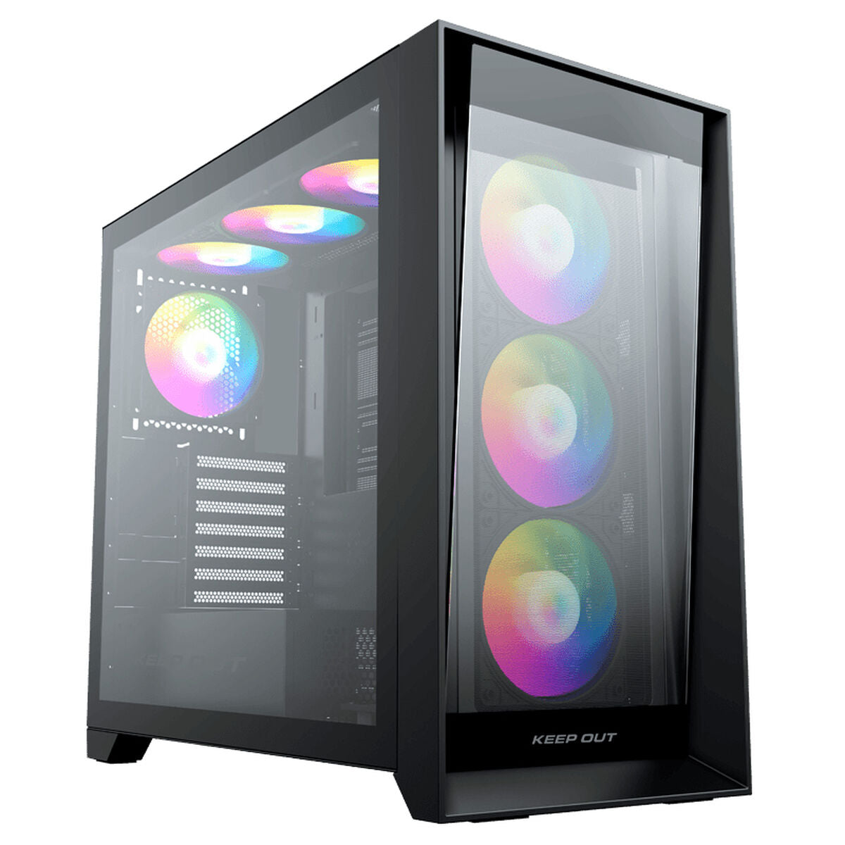 ATX Semi-tower Box KEEP OUT XC-911 PRO MASTER Black