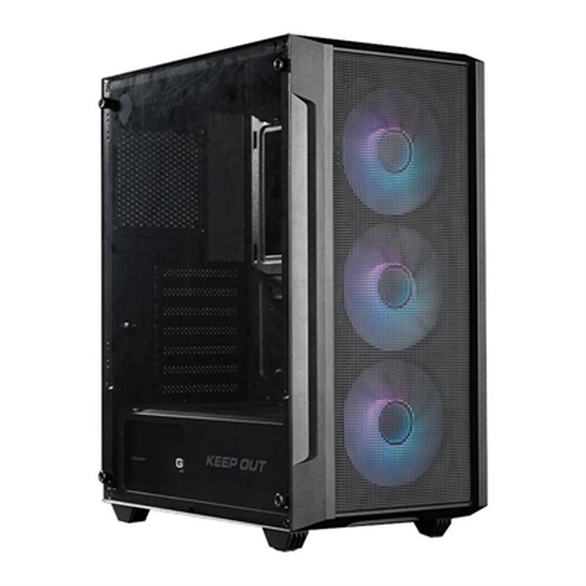 ATX Semi-tower Box KEEP OUT KO XC-200 Black
