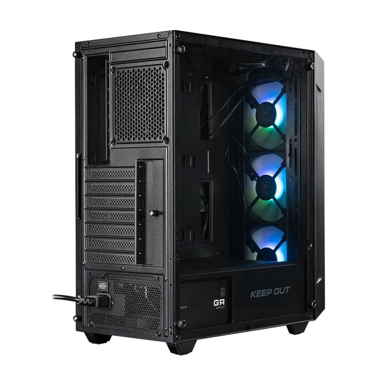 ATX Semi-tower Box KEEP OUT KO XC-200 Black