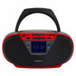 Radio CD MP3 Aiwa BBTU500DAB/RD Red FM