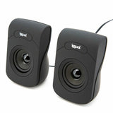 PC Speakers iggual IGG316993 Black 3 W